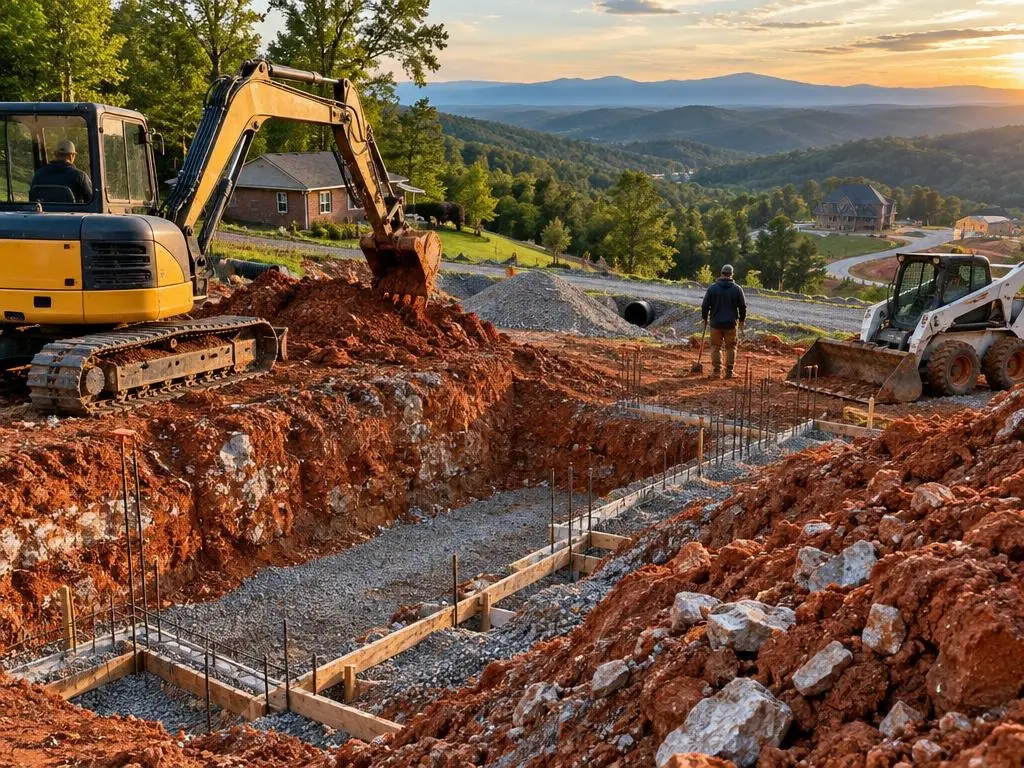 Footing & Crawlspace Excavation in Knoxville, TN